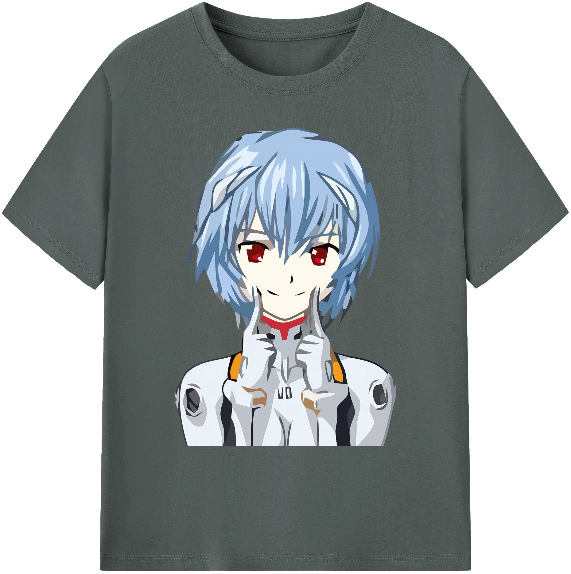 （画像用） EVA 新世紀エヴァンゲリオン 綿100％ メンズ半袖Tシャツ｜肌触りやわらか＆通気性